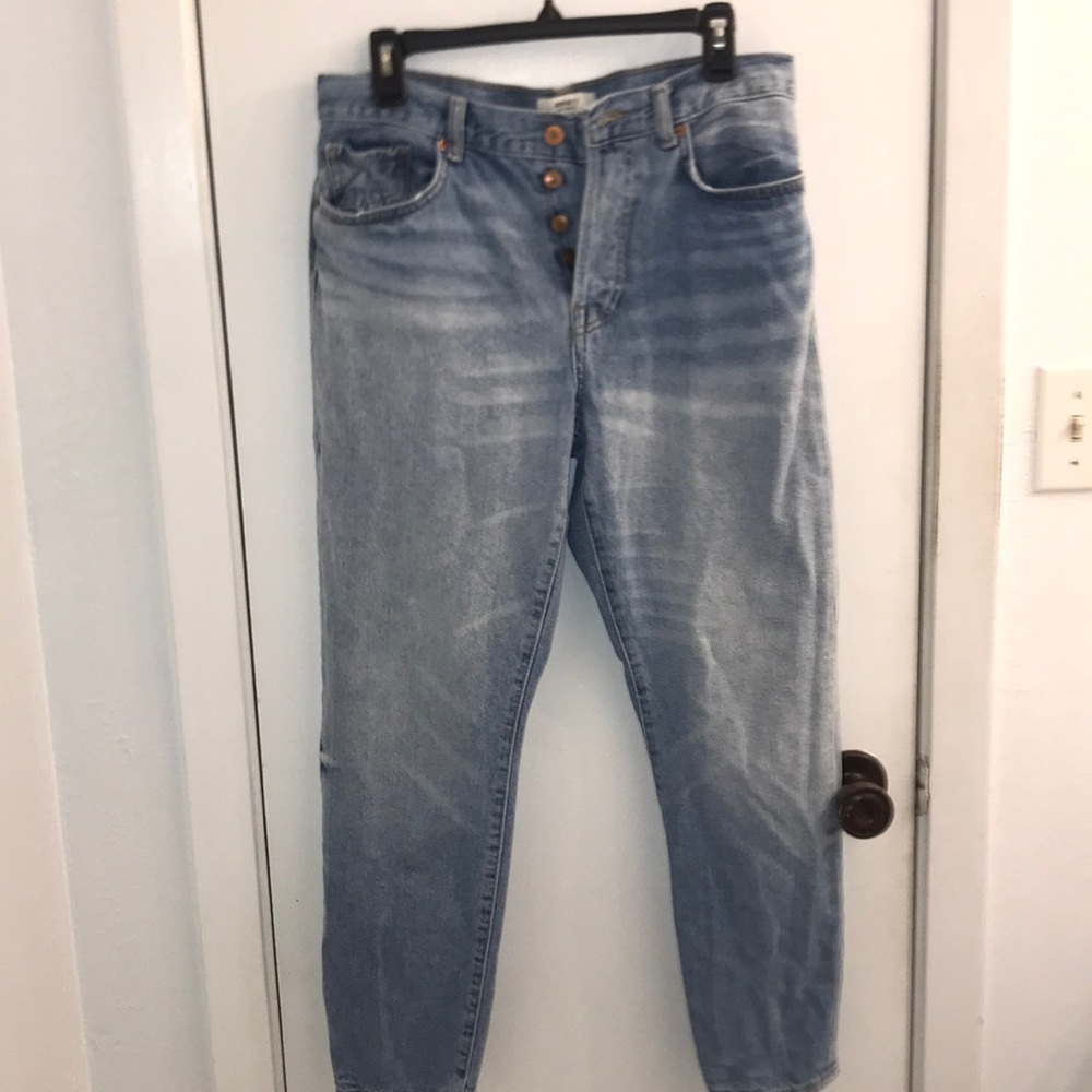 Forever 21 High Rise Mom Jeans